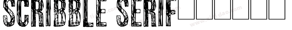 Scribble Serif字体转换